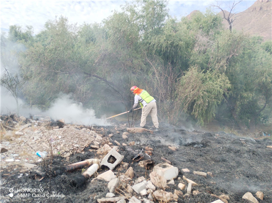 Sofocan incendio de pastizal en carretera Chihuahua-Aldama con afectación de una hectárea