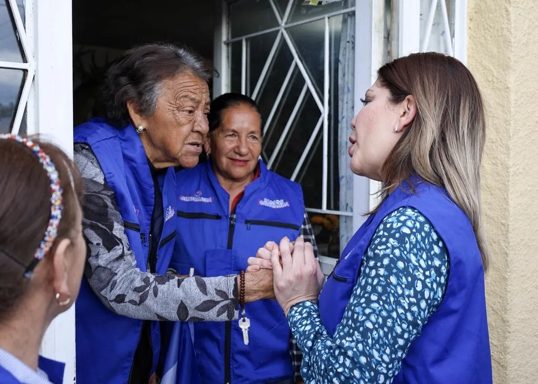 Daniela Álvarez recorre Cuauhtémoc para promover obras del gobierno panista en Chihuahua