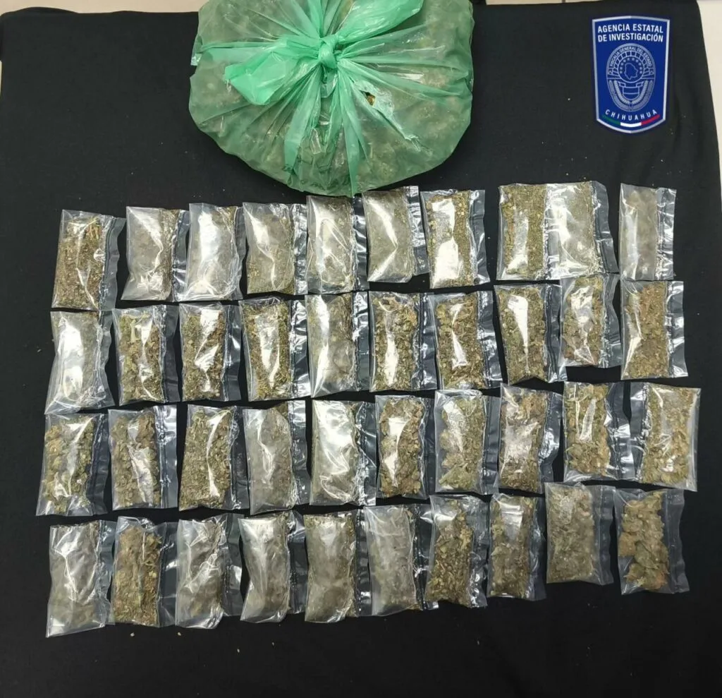 Detienen a mujer con 585 gramos de mariguana en Ciudad Juárez - imagen 2