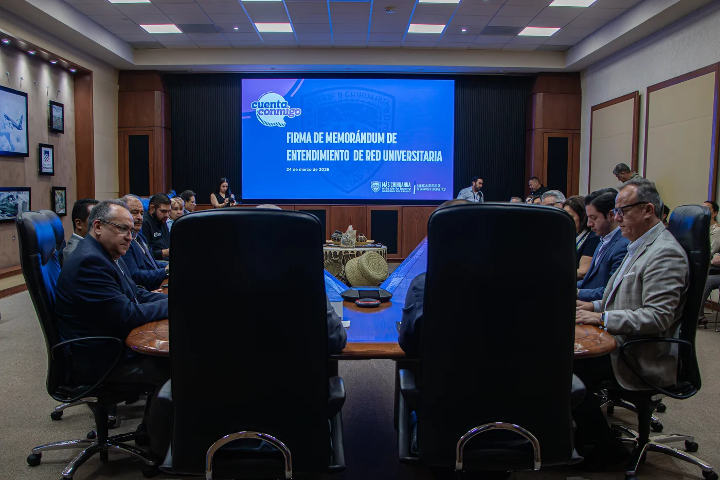 Chihuahua formaliza red universitaria para impulsar economía circular y transición energética