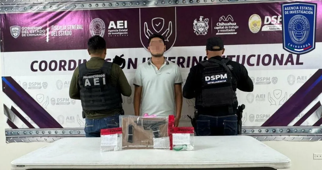 Detienen a hombre con drogas y arma de fuego en la colonia Centro de Chihuahua - imagen 4