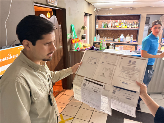 Chihuahua supervisa 274 negocios en operativo municipal