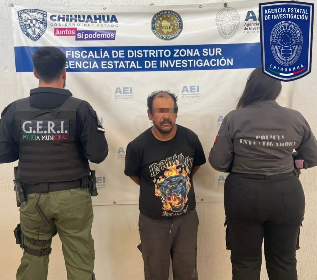 AEI detiene a dos hombres con órdenes de aprehensión por robos en Parral y Santa Bárbara