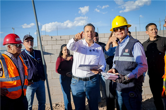 Alcalde Bonilla supervisa avances de la Comandancia Oriente