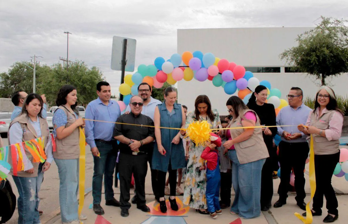 CEJUM Cuauhtémoc inaugura trayecto lúdico para niños en Día de la Niñez