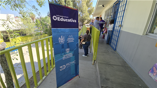 Municipio de Chihuahua construye baños en el Jardín de Niños Aquiles Serdán con inversión de 657 mil pesos