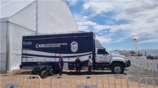 124 policías y bomberos vigilarán la Feria Santa Rita 2026 en Chihuahua las 24 horas