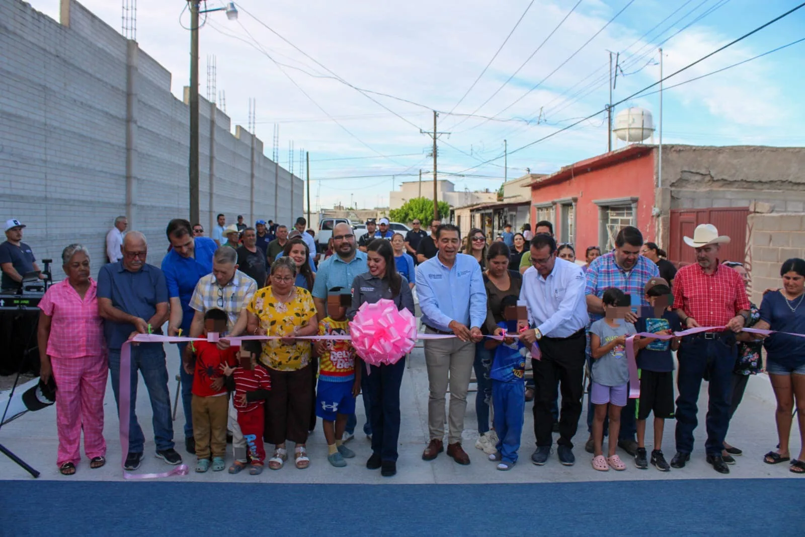 Rehabilitan red hidráulica en calle Privada Zaragoza de Meoqui con inversión de más de 3 millones de pesos