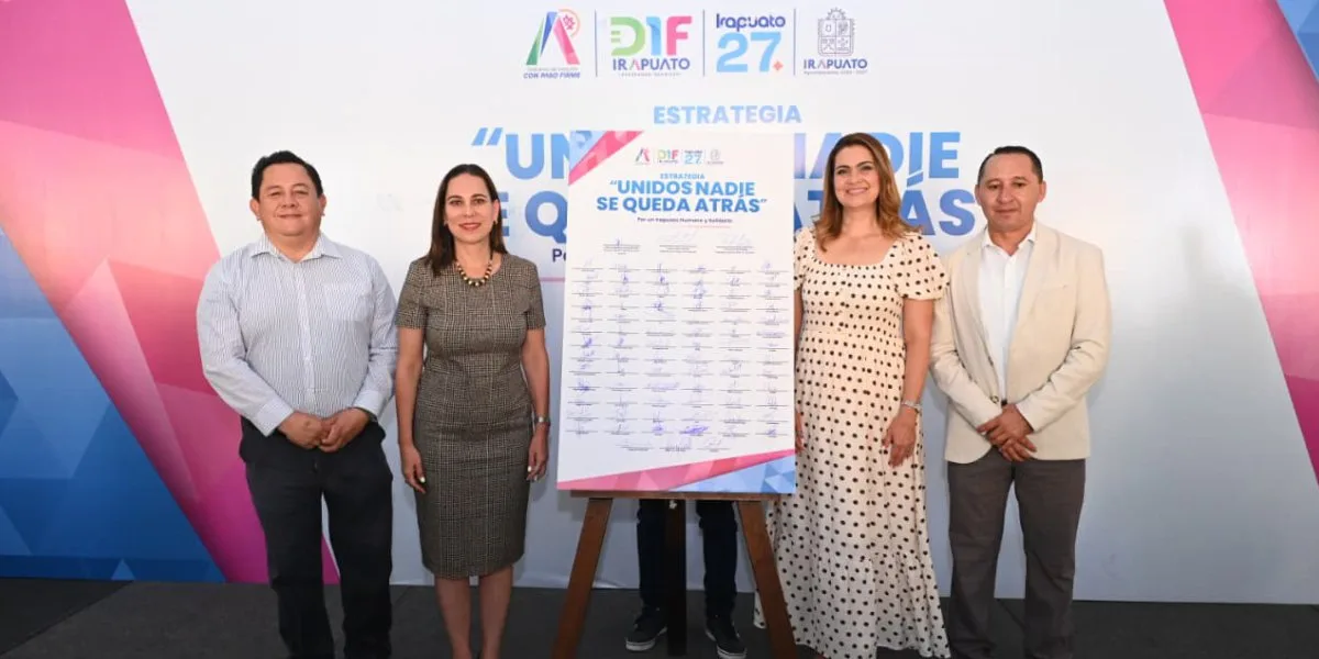 Irapuato suma 82 aliados en estrategia social 'Unidos nadie se queda atrás' para 2026