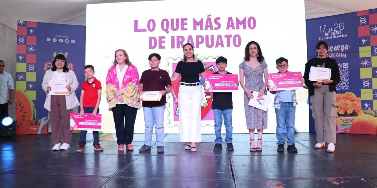 Niños y adolescentes de Irapuato celebran su ciudad con cuentos en la Feria del Libro