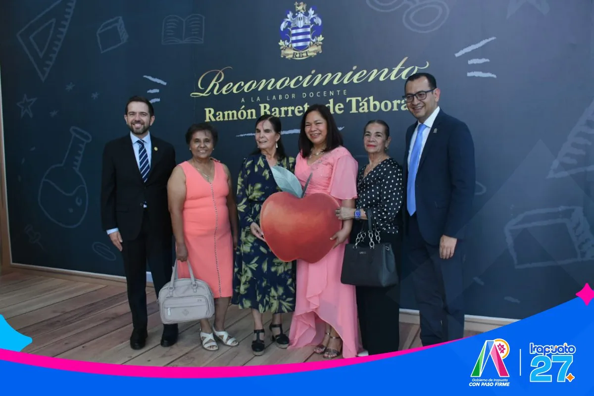 Irapuato entrega por quinta vez el reconocimiento docente 'Ramón Barreto de Tábora' en el Día del Maestro - imagen 9