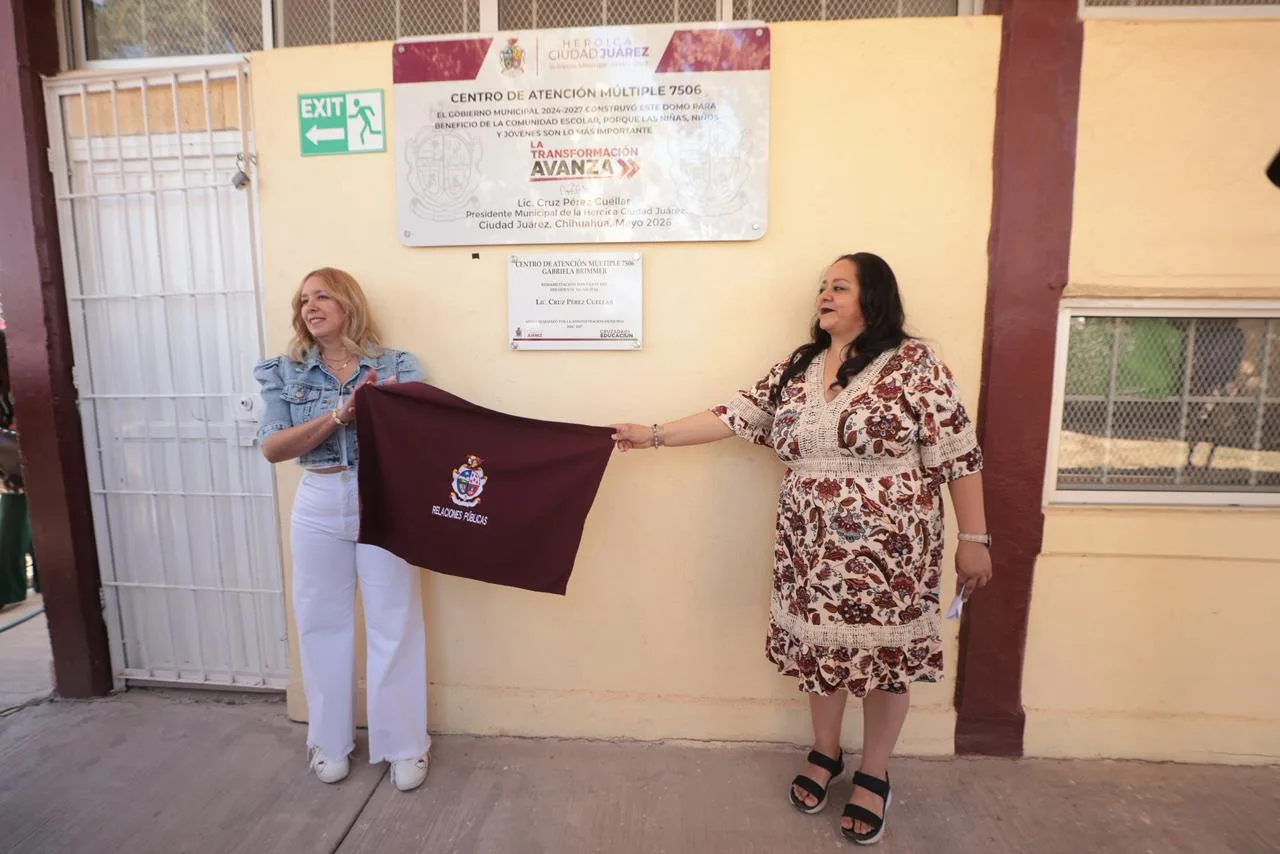 Municipio de Juárez entrega obras en cinco escuelas con inversión de 8 millones de pesos - imagen 1