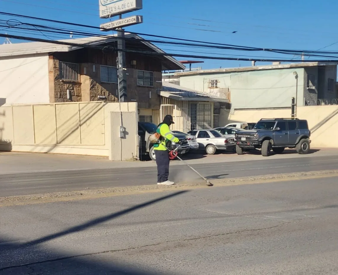 Cruzada del Cambio: cuadrillas municipales y empresas privadas trabajan en 48 avenidas de Ciudad Juárez - imagen 6