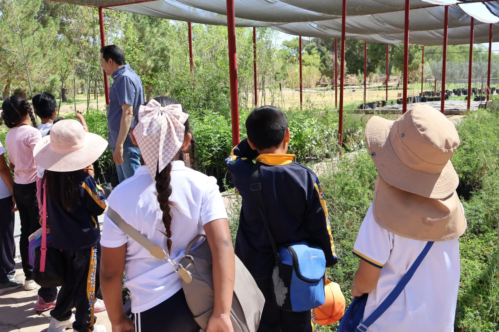 Alumnos de primaria visitan el vivero de El Chamizal para aprender sobre composta y producción de plantas - imagen 7