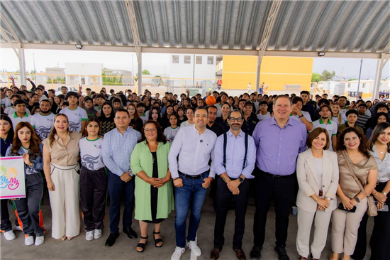 Entregan aula multidisciplinaria en CECyTECH 19 de Chihuahua con inversión de 6 millones de pesos