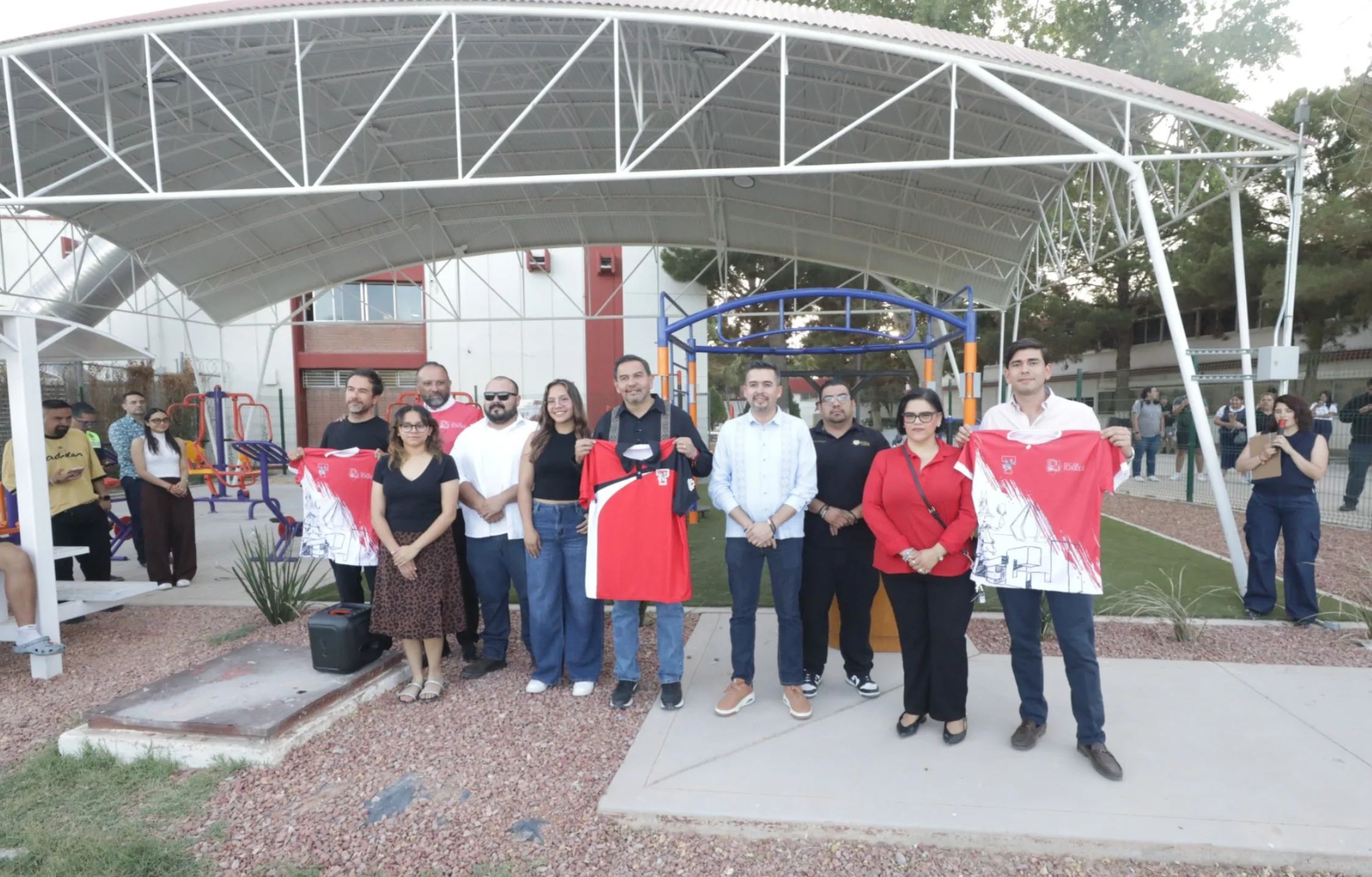 Ciudad Juárez estrena gimnasio al aire libre en el Tecnológico Nacional con inversión de 2.4 millones de pesos