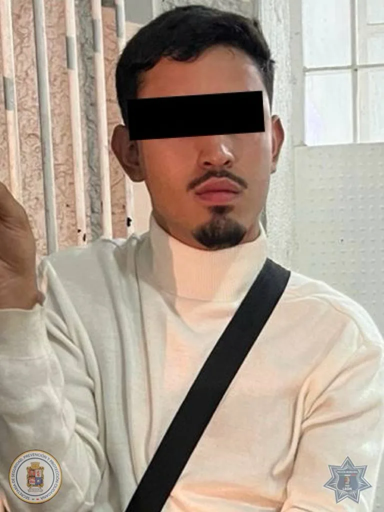Detienen a hombre con revólver tras riña y detonaciones en León; el C4 rastreó su ruta de escape
