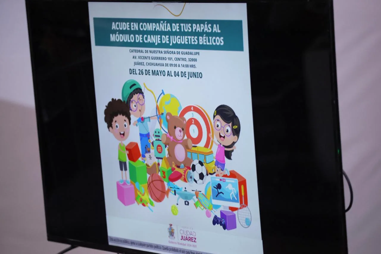 Ciudad Juárez arranca canje de armas por dinero del 26 de mayo al 4 de junio en la Plaza de Armas - imagen 1