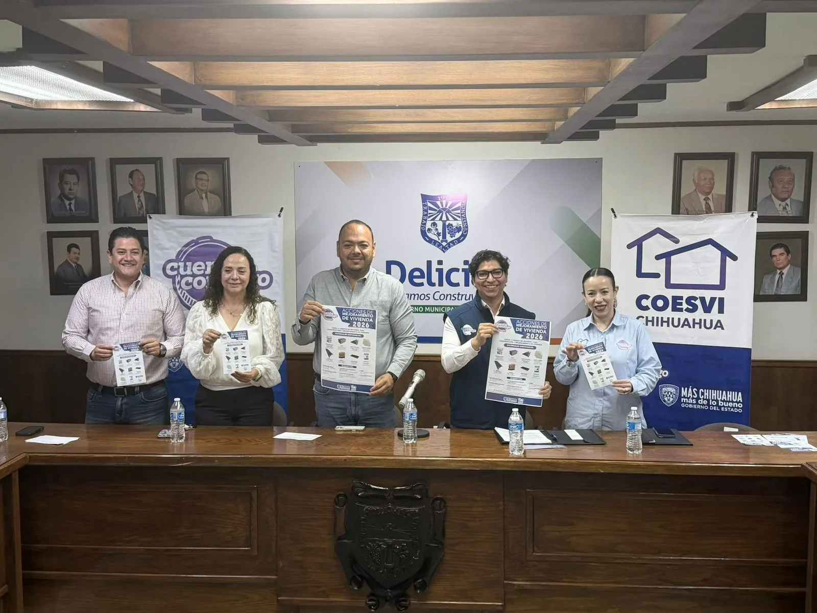 Lanzan programa de créditos sin intereses para mejorar viviendas en Delicias, Chihuahua