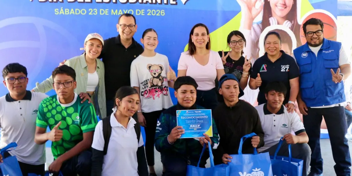 Irapuato celebra el Día del Estudiante con rally de integración encabezado por la presidenta municipal