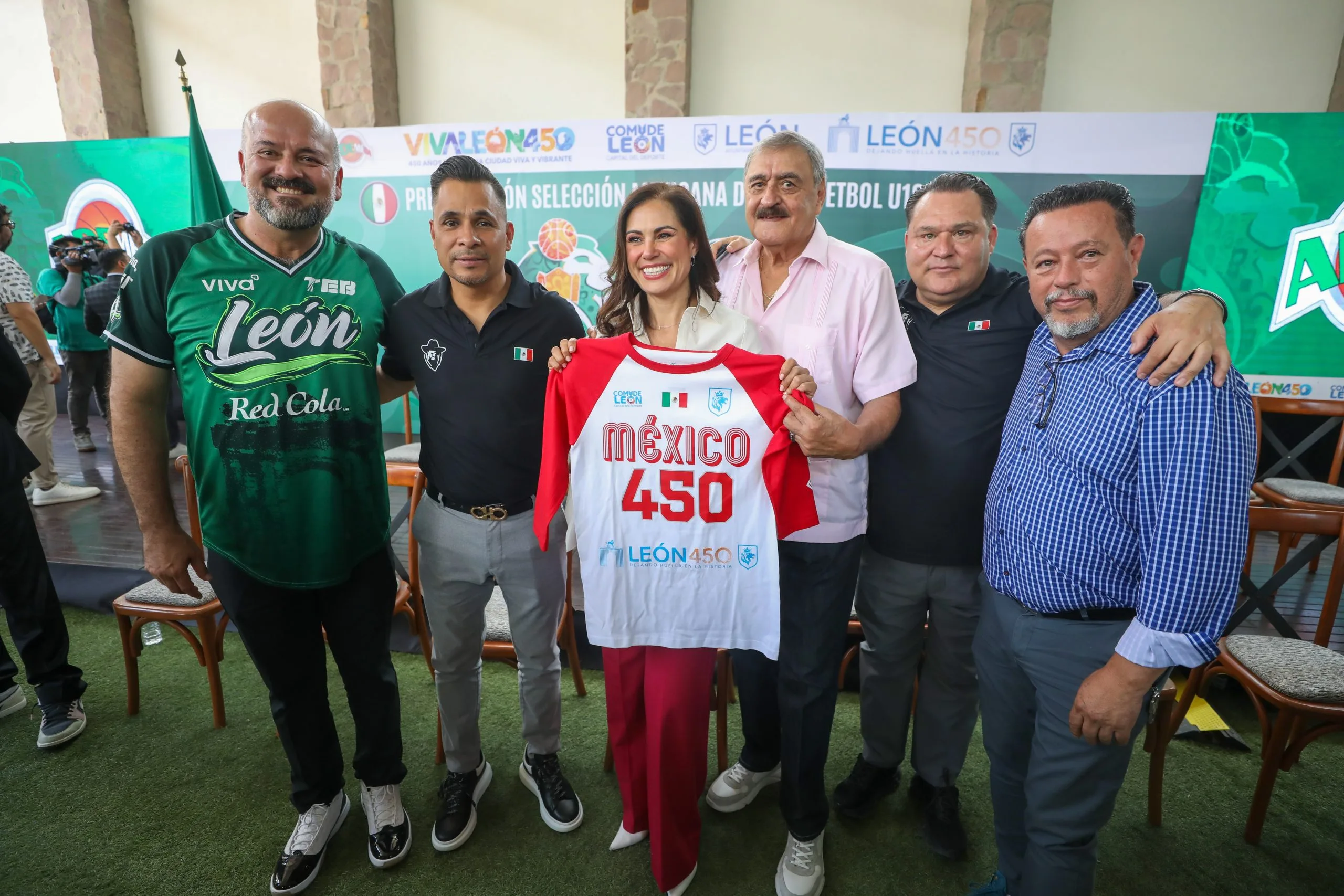 León acoge el FIBA U18 AmeriCup 2026 y presenta a la selección mexicana de baloncesto