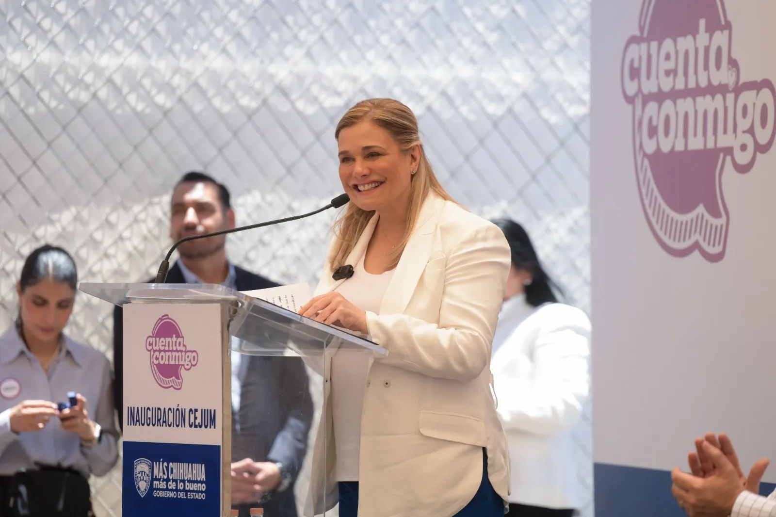 Maru Campos inaugura el nuevo Centro de Justicia para Mujeres en Parral - imagen 1