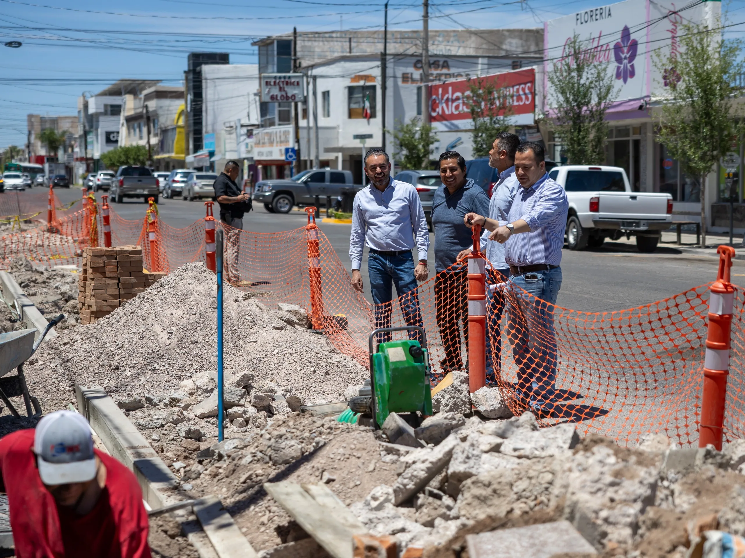 Rehabilitación de la Cuarta Norte en Delicias busca modernizar y potenciar su actividad comercial