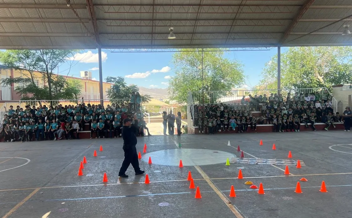 SSPE realiza jornada de educación vial en Nuevo Casas Grandes y capacita a más de 2 mil 500 jóvenes