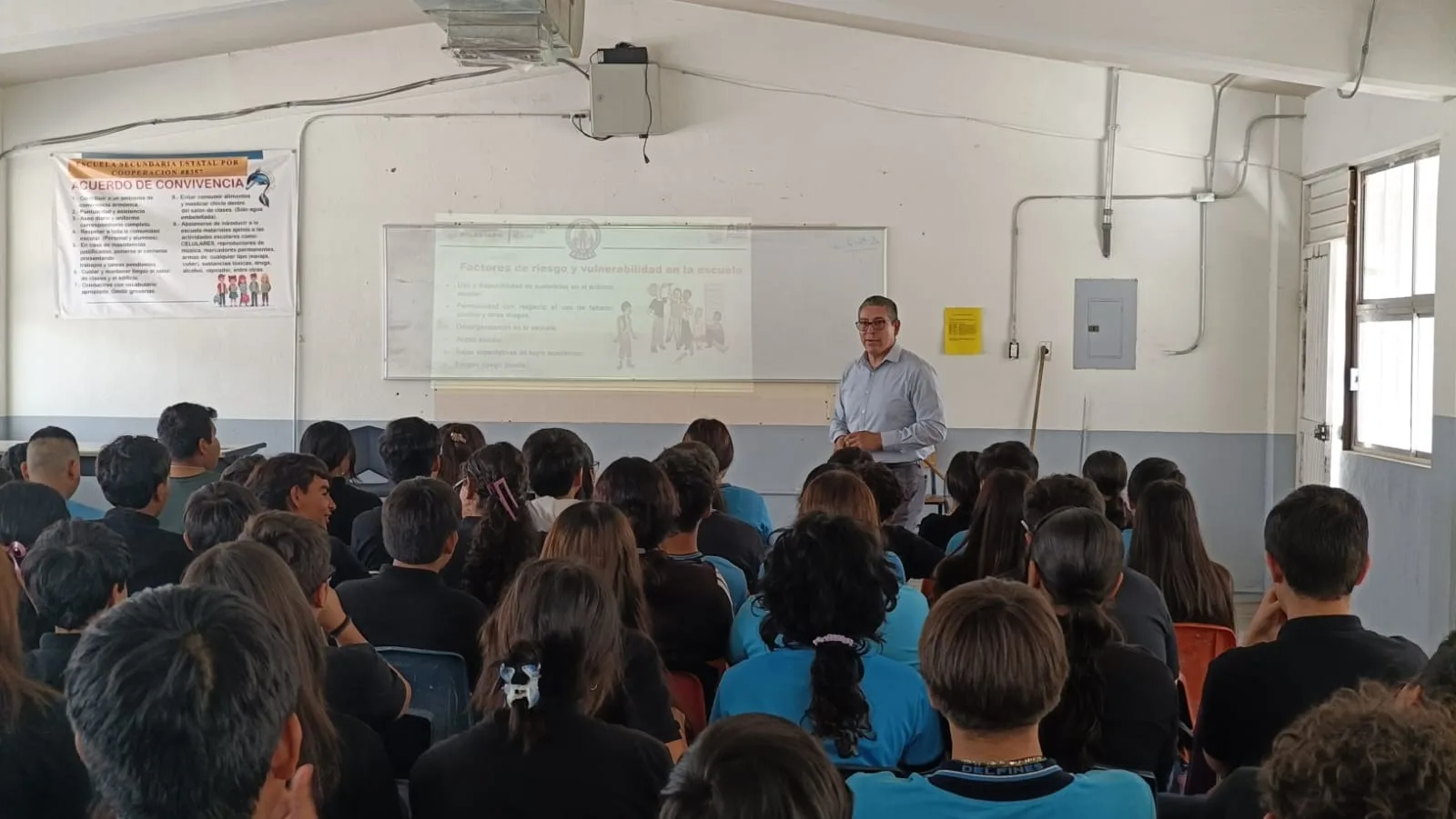 GOECHI lleva pláticas de prevención a 328 personas en escuelas de Ciudad Juárez