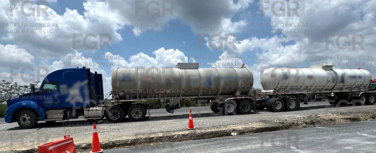 FGR asegura 64 mil litros de hidrocarburo en General Bravo, Nuevo León