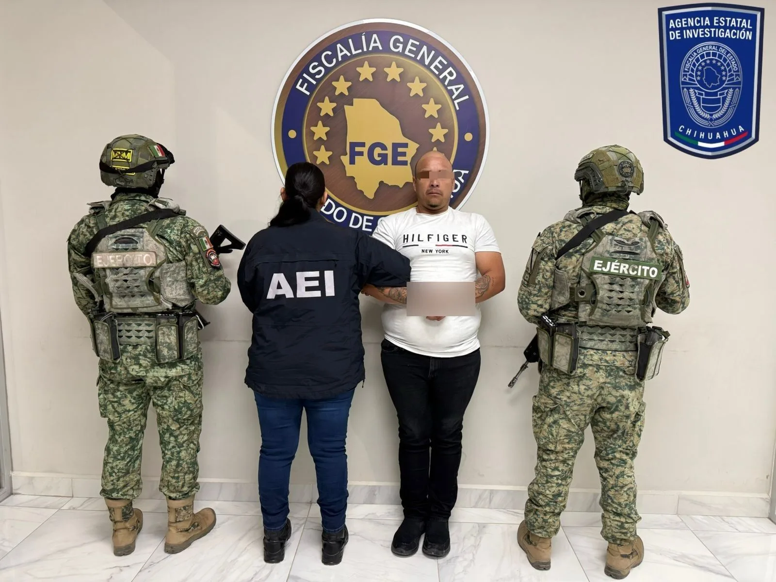 AEI cumple orden de aprehensión por violencia familiar en Ascensión