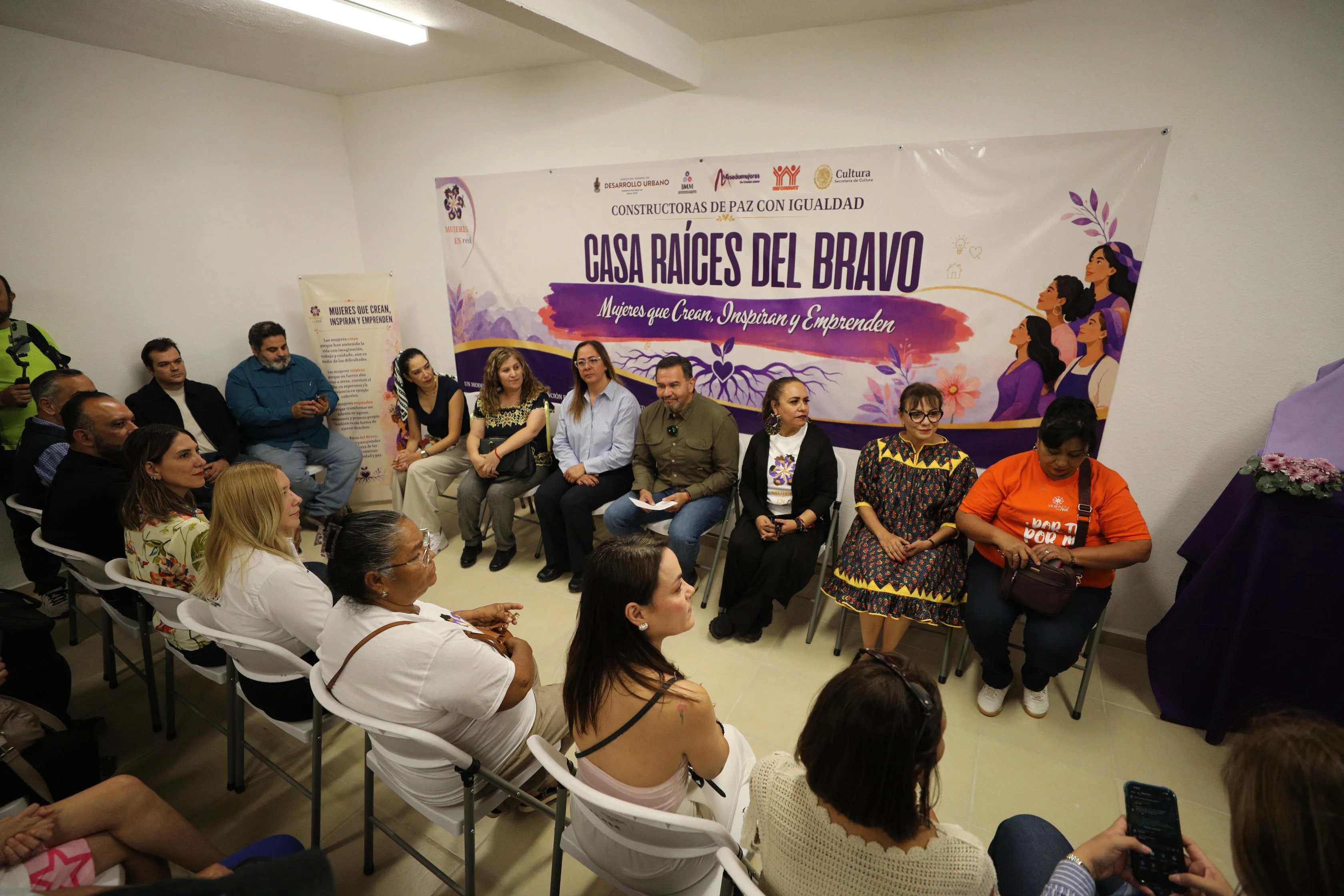 Inauguran tercer Espacio de Paz para mujeres en Riberas del Bravo, Ciudad Juárez - imagen 7