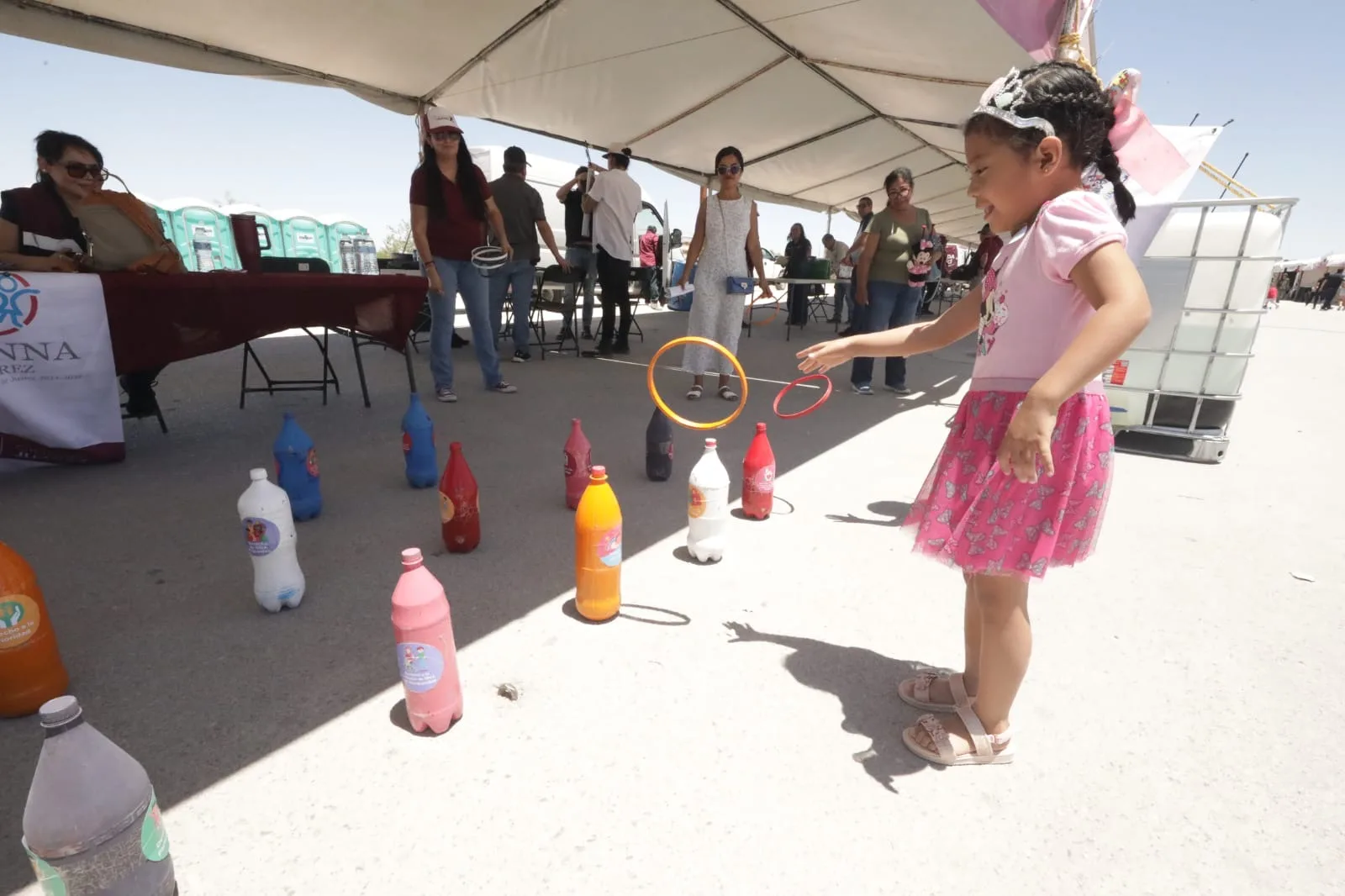 Niñas y niños participan en actividades recreativas durante Cruzada por la Paz en Ciudad Juárez - imagen 6