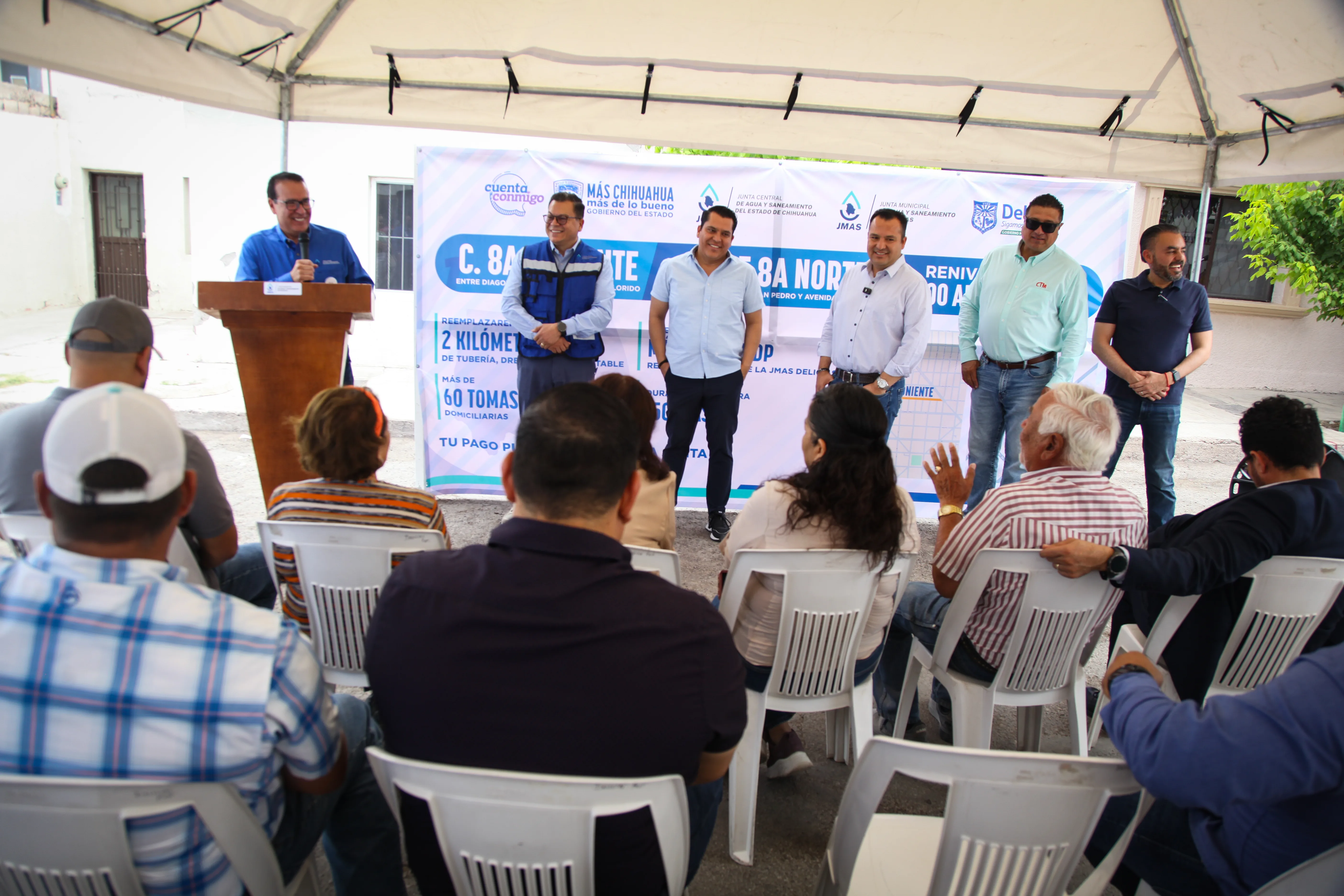 Arrancan en Delicias obras de rehabilitación hidrosanitaria y renivelación de pozos de visita