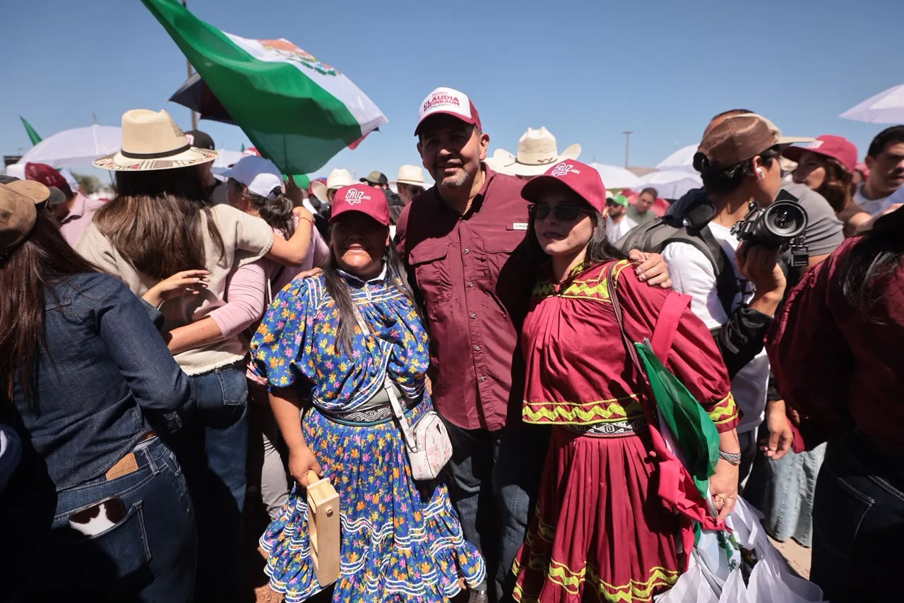 Cruz Pérez Cuéllar respalda a Claudia Sheinbaum en evento en Plaza de la Mexicanidad