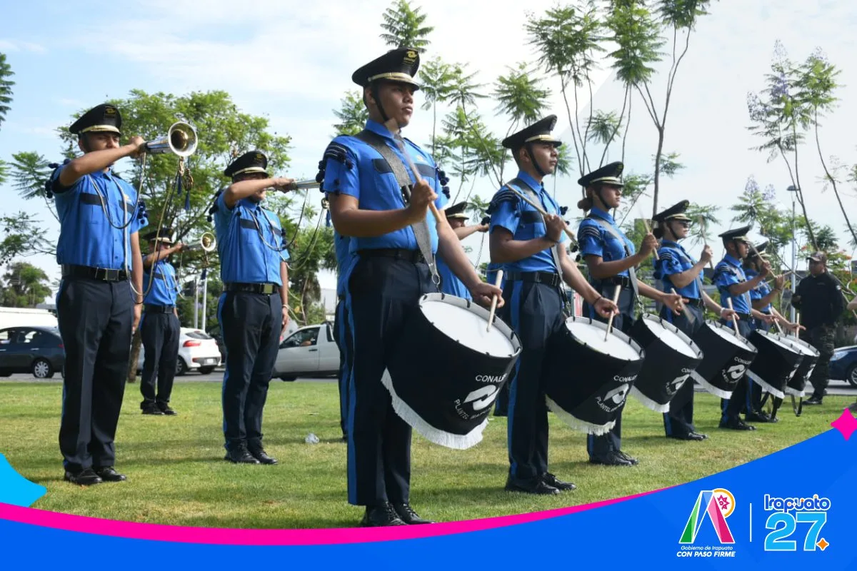 Irapuato conmemora el inicio de junio con izamiento de bandera monumental y fortalecimiento cívico - imagen 5