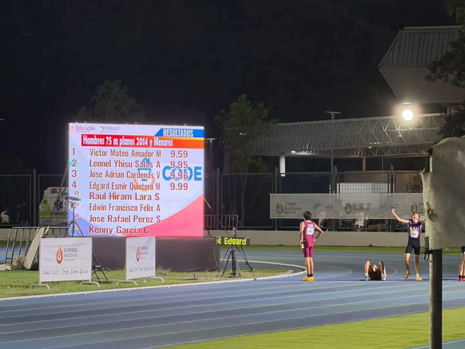 Víctor Mateo Amador gana oro y plata en atletismo en Juegos Escolares Nacionales 2026 - imagen 1